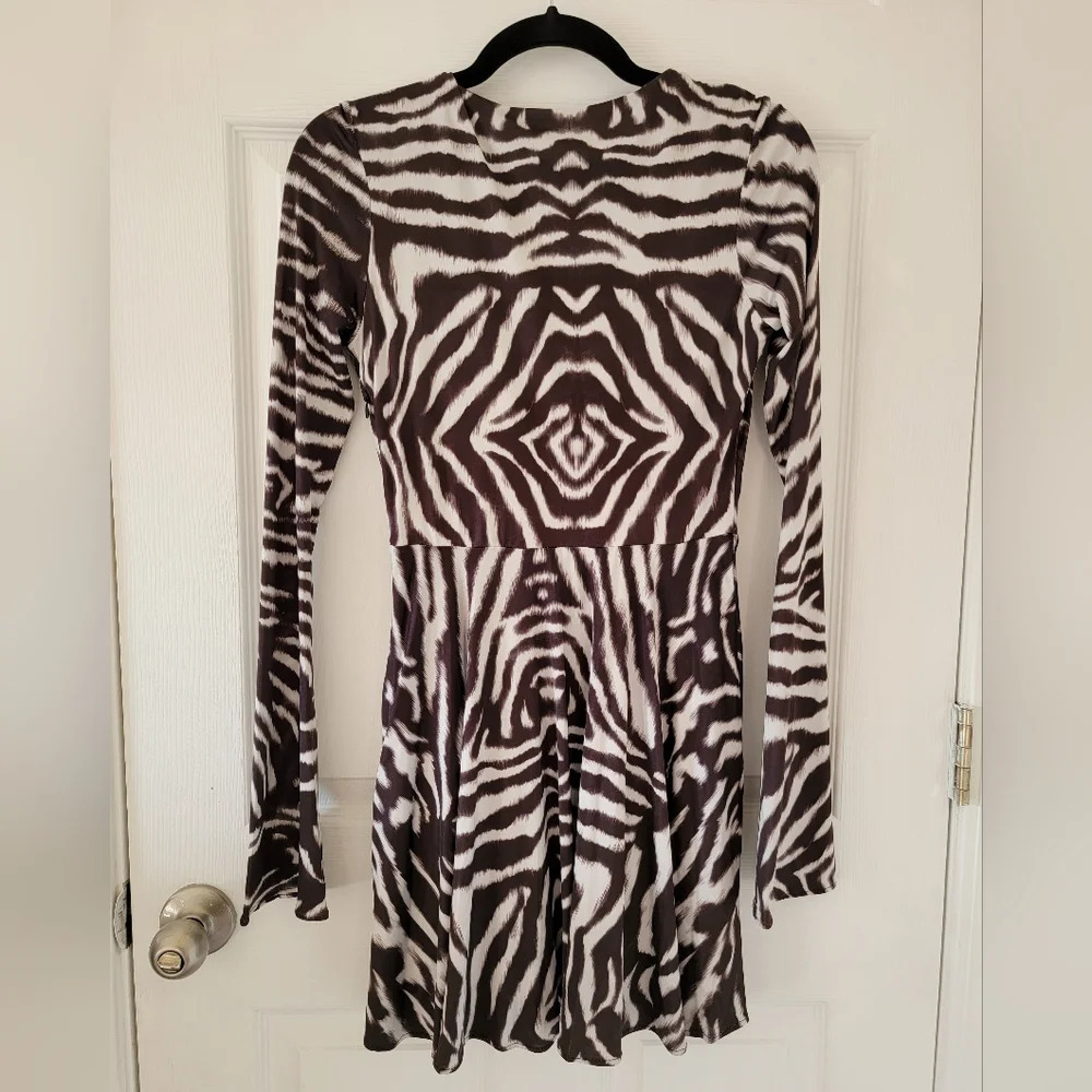 Zara Zebra Printed Dress NWT - Picture 12 of 12
